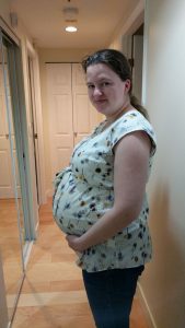 Danica, in her second pregnancy
